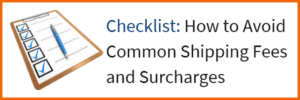 Checklist: how to avoid common shipping and postage surcharges