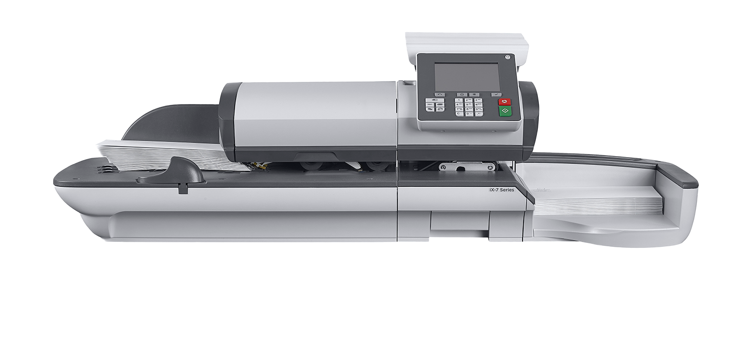 Quadient ix-7 postage meter mailing system