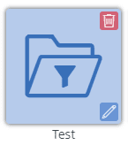 Filter folder icon