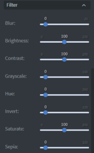 Mcc media image filters