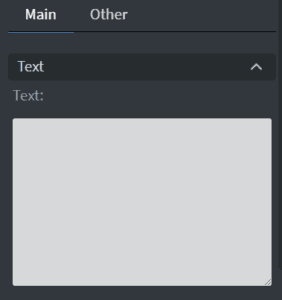 Mcc media text widget