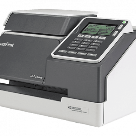 Quadient ix-1 postage meter mailing system